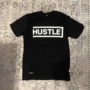 Bundle of two black Hustle Ad agency tshirts